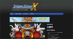 Desktop Screenshot of megamanxcorrupted.com